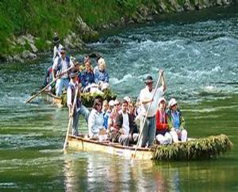 Floßfahrt auf dem Dunajec